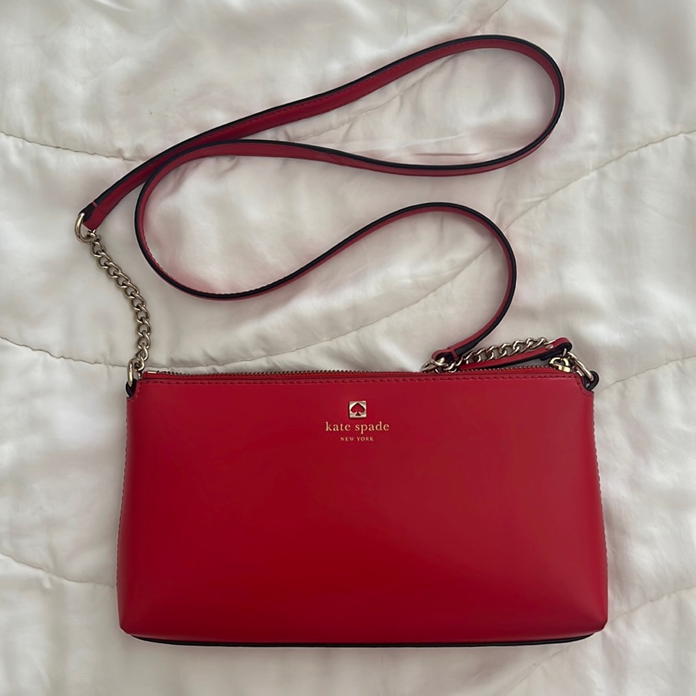Kate Spade Declan Red Crossbody Bag